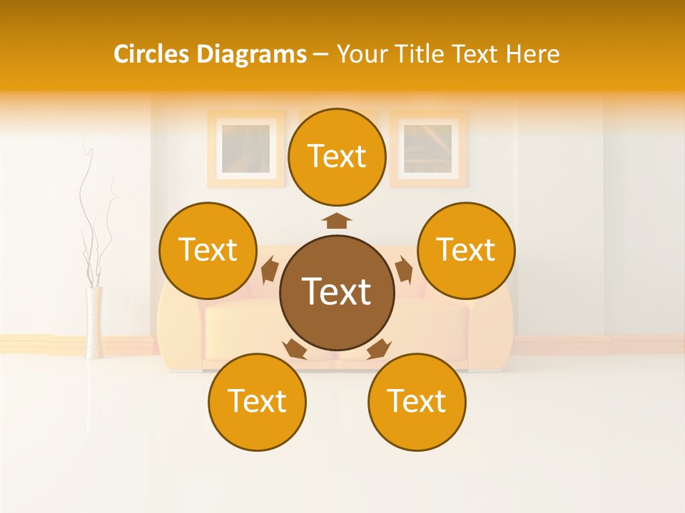 Relax Wall Home PowerPoint Template