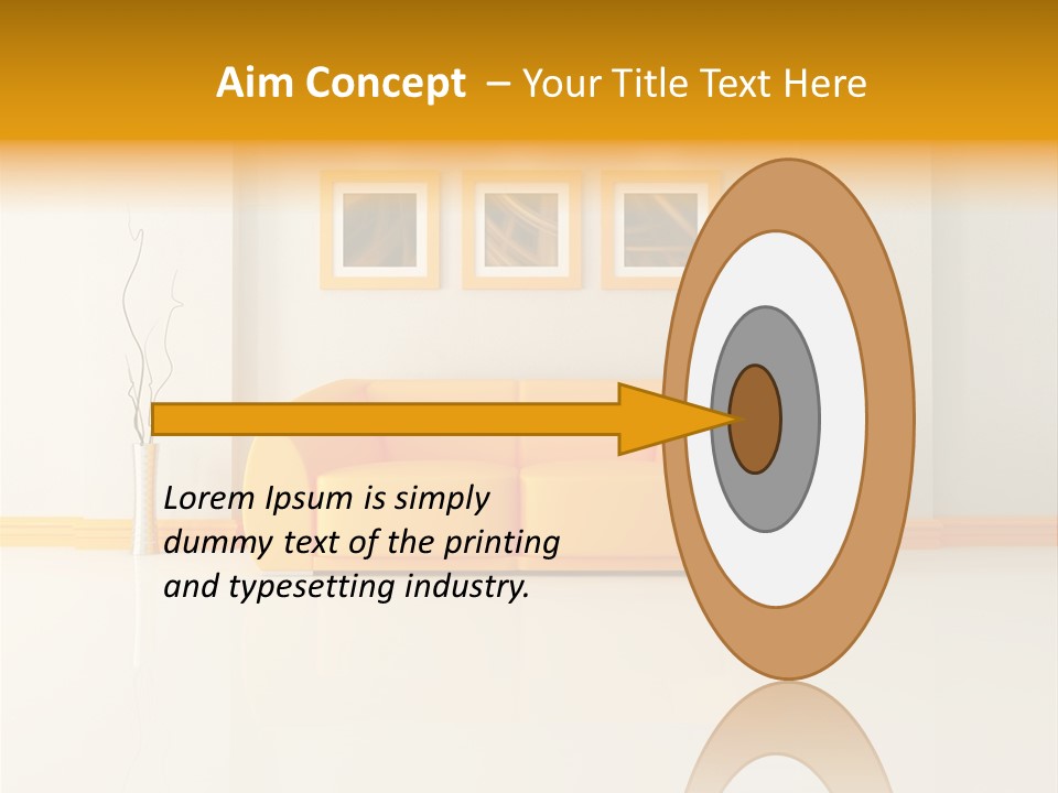 Relax Wall Home PowerPoint Template