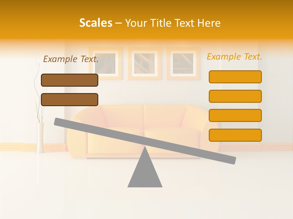 Relax Wall Home PowerPoint Template