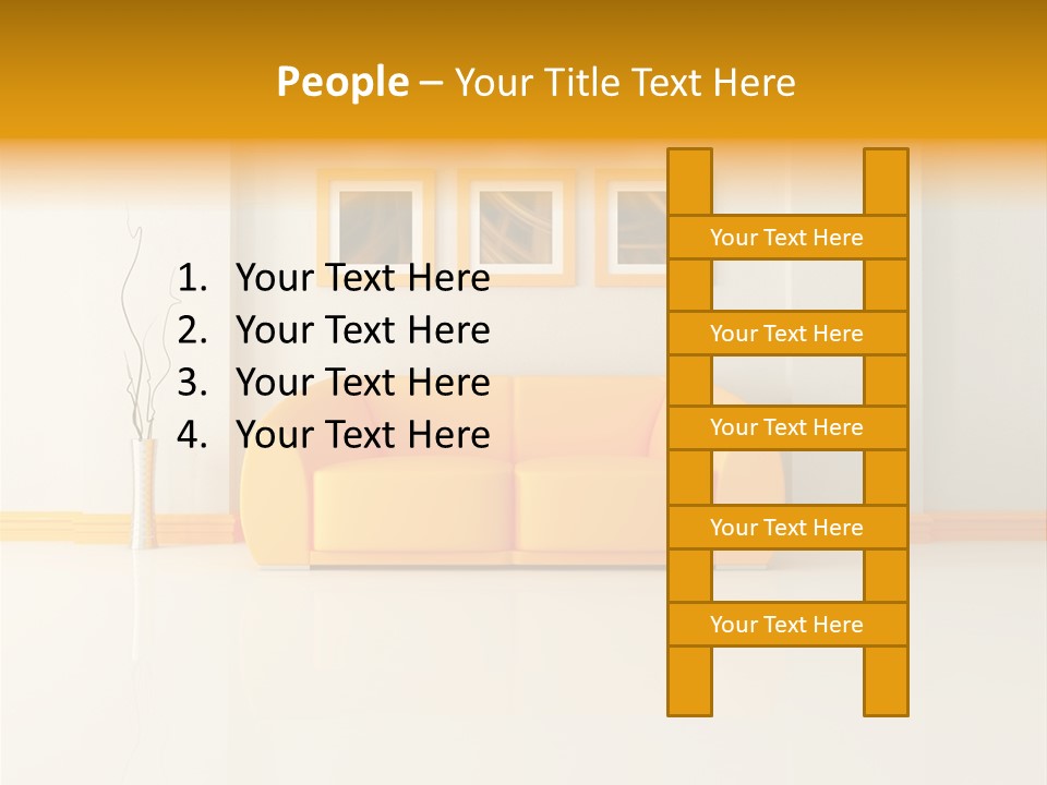 Relax Wall Home PowerPoint Template