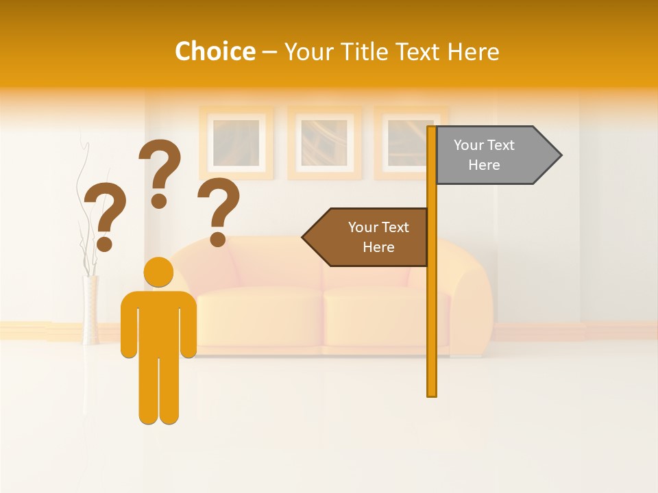 Relax Wall Home PowerPoint Template
