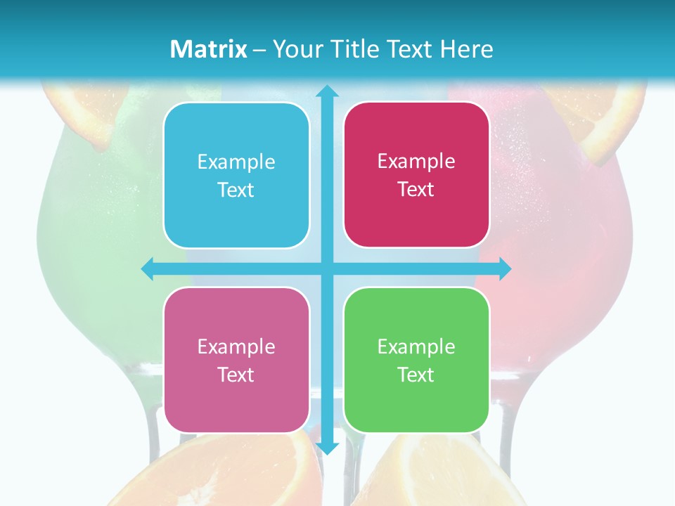 Meal Citrus Slice PowerPoint Template