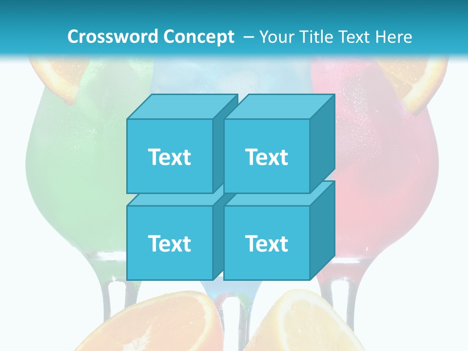 Meal Citrus Slice PowerPoint Template