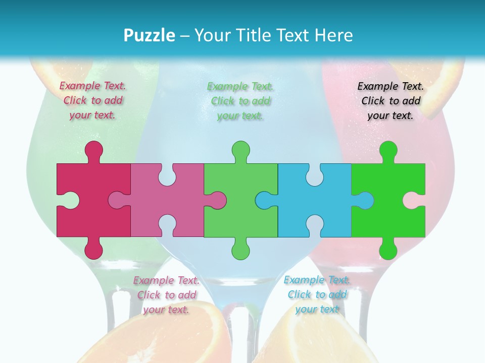Meal Citrus Slice PowerPoint Template