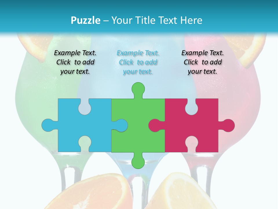 Meal Citrus Slice PowerPoint Template