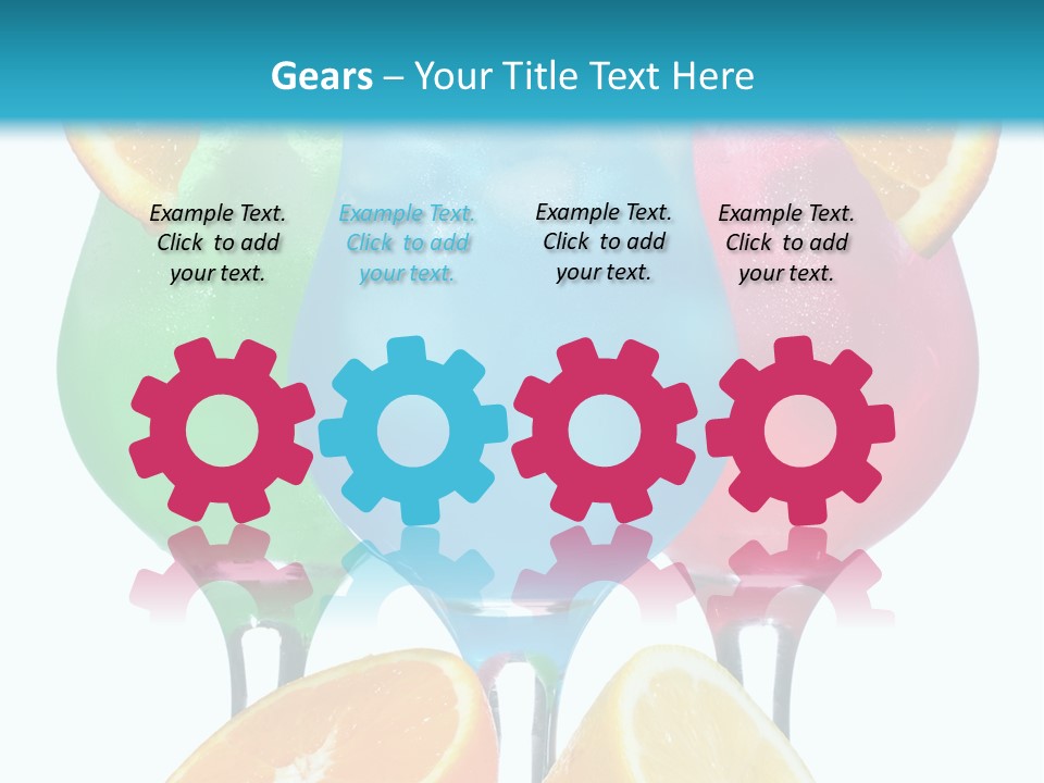 Meal Citrus Slice PowerPoint Template