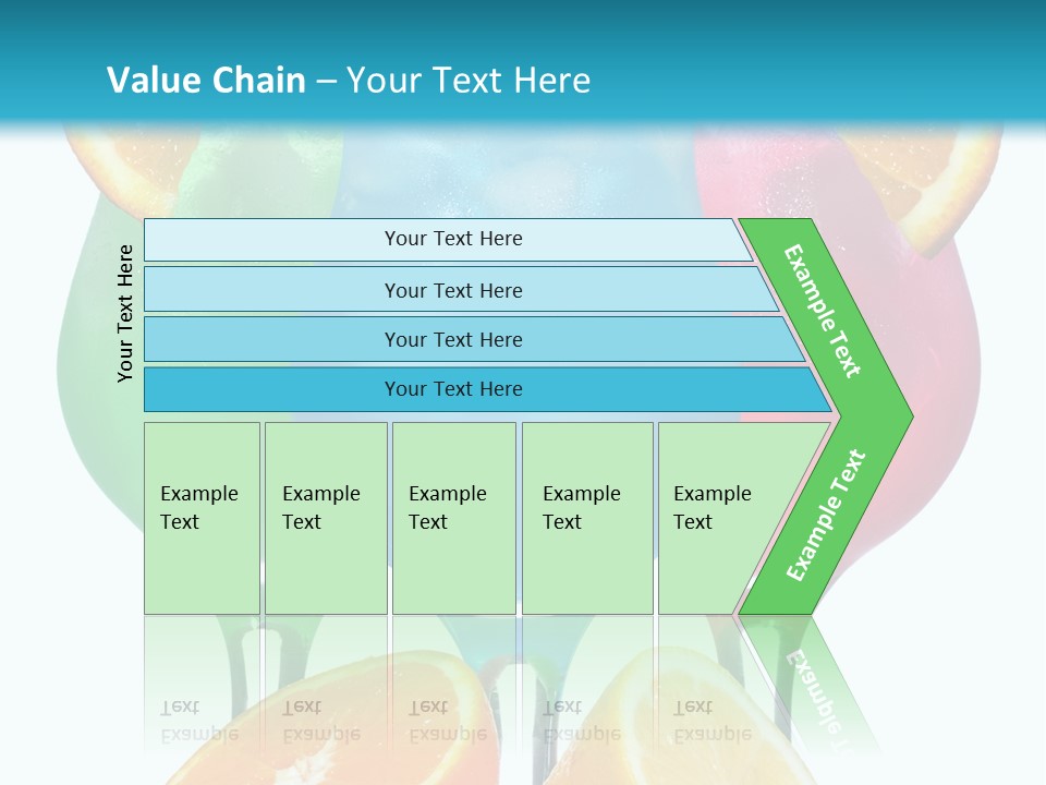 Meal Citrus Slice PowerPoint Template