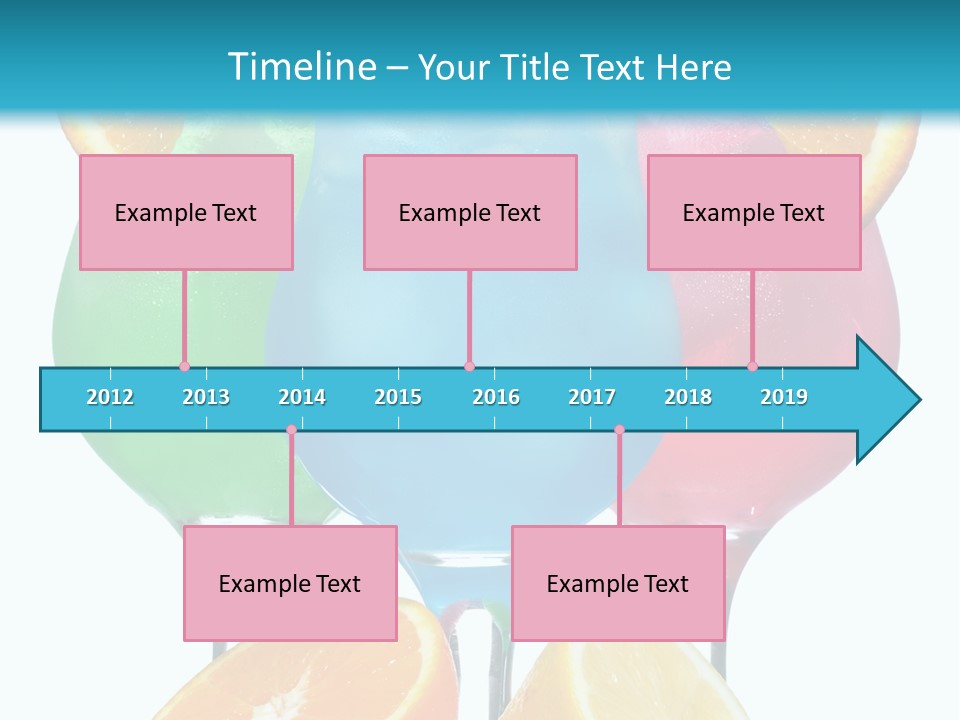 Meal Citrus Slice PowerPoint Template