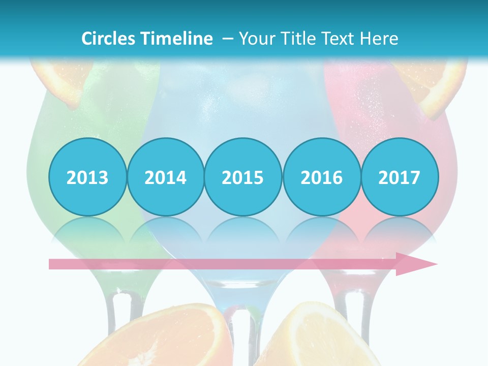 Meal Citrus Slice PowerPoint Template