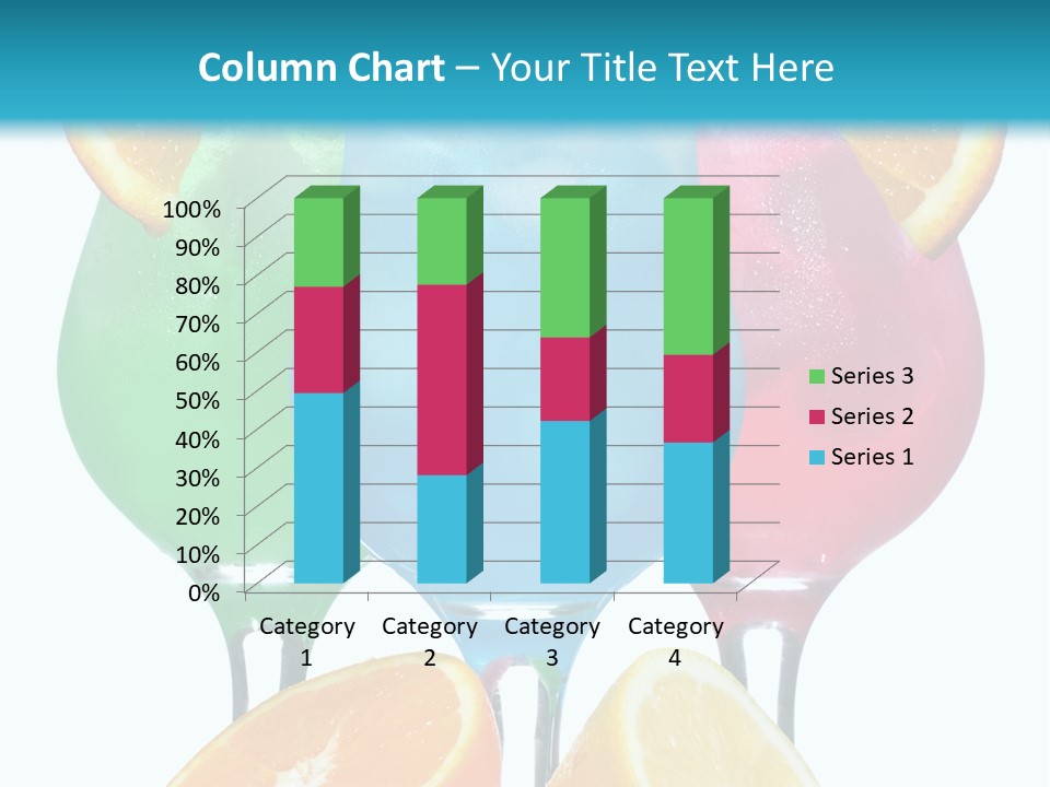 Meal Citrus Slice PowerPoint Template