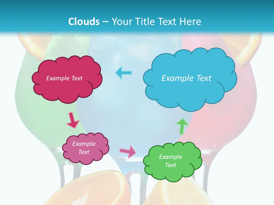 Meal Citrus Slice PowerPoint Template