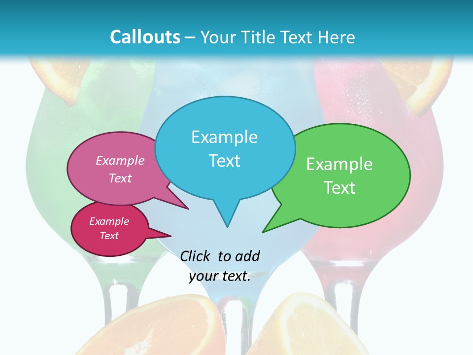 Meal Citrus Slice PowerPoint Template