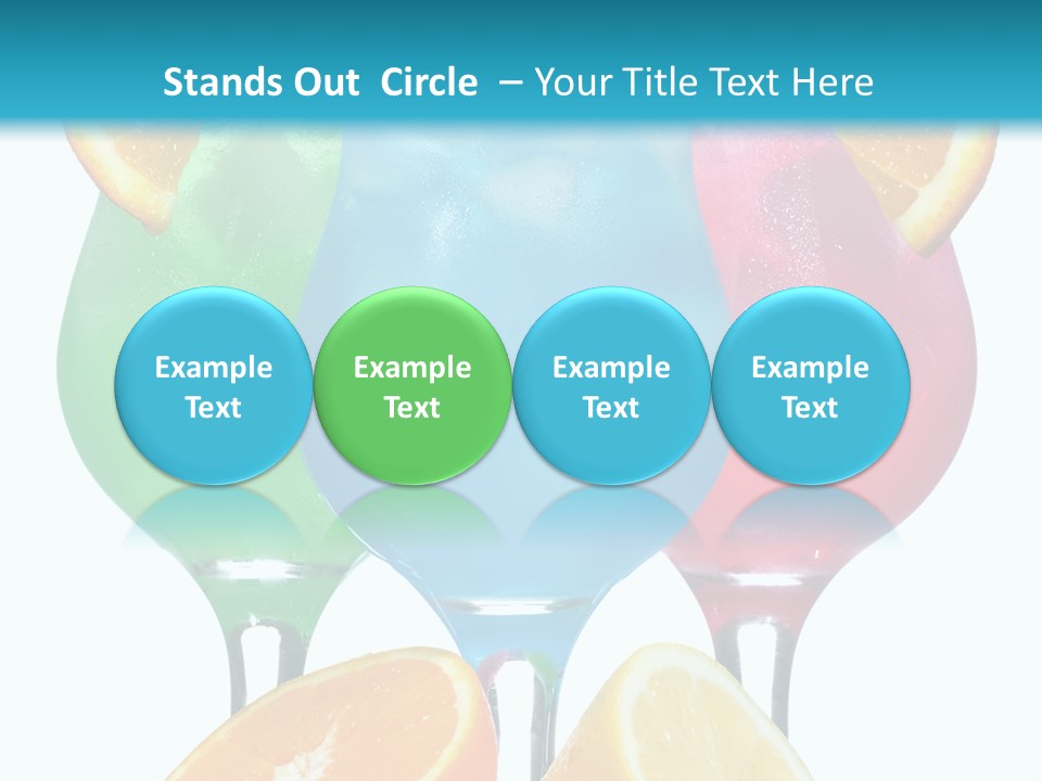 Meal Citrus Slice PowerPoint Template