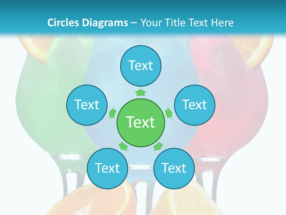 Meal Citrus Slice PowerPoint Template