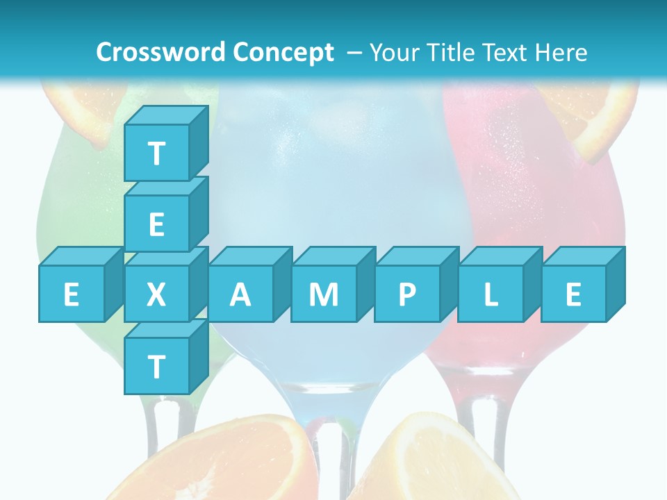 Meal Citrus Slice PowerPoint Template