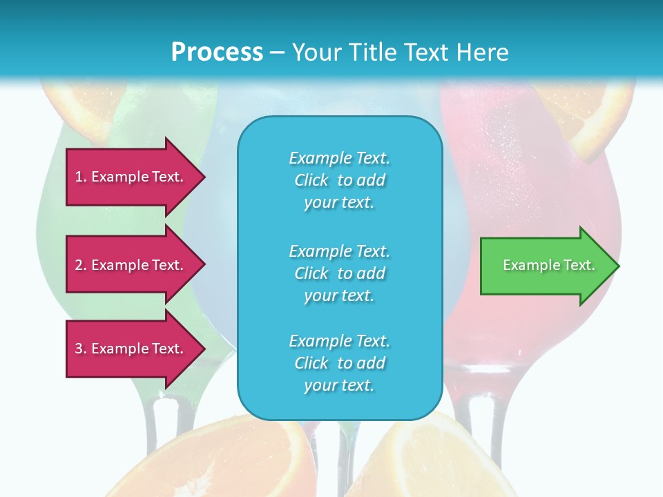 Meal Citrus Slice PowerPoint Template