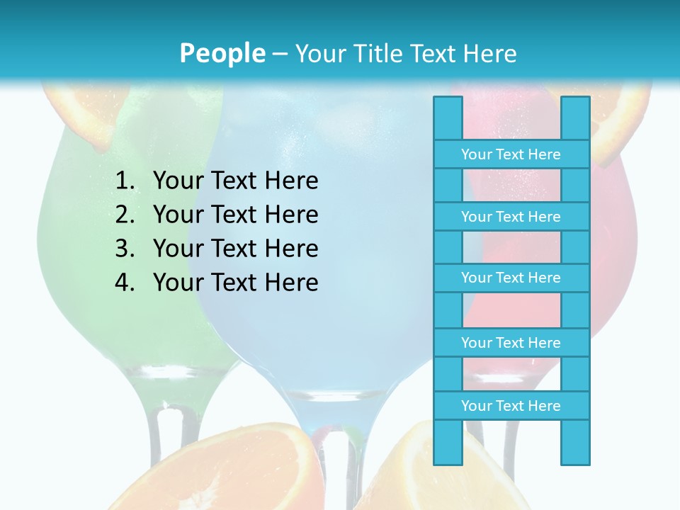 Meal Citrus Slice PowerPoint Template