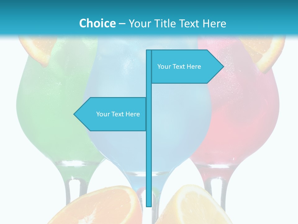 Meal Citrus Slice PowerPoint Template