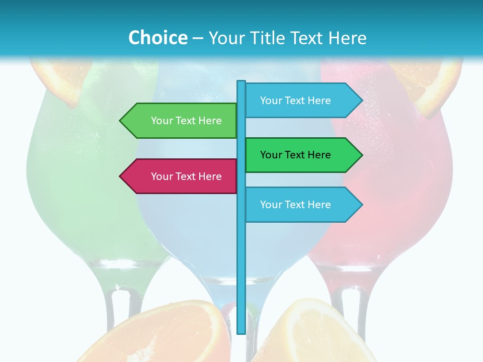 Meal Citrus Slice PowerPoint Template