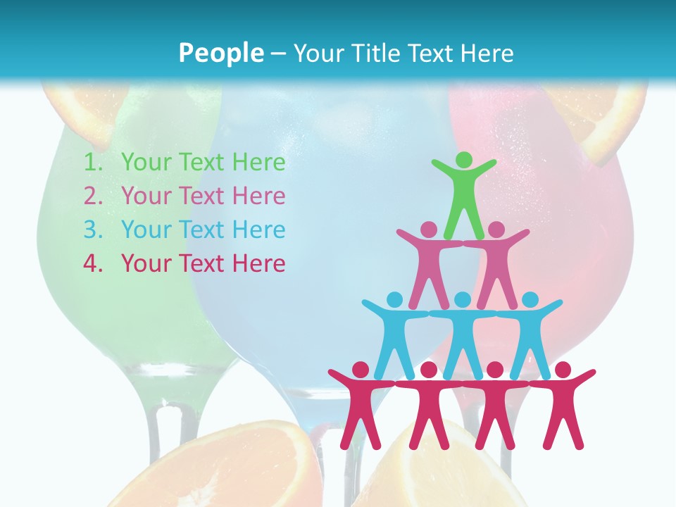 Meal Citrus Slice PowerPoint Template