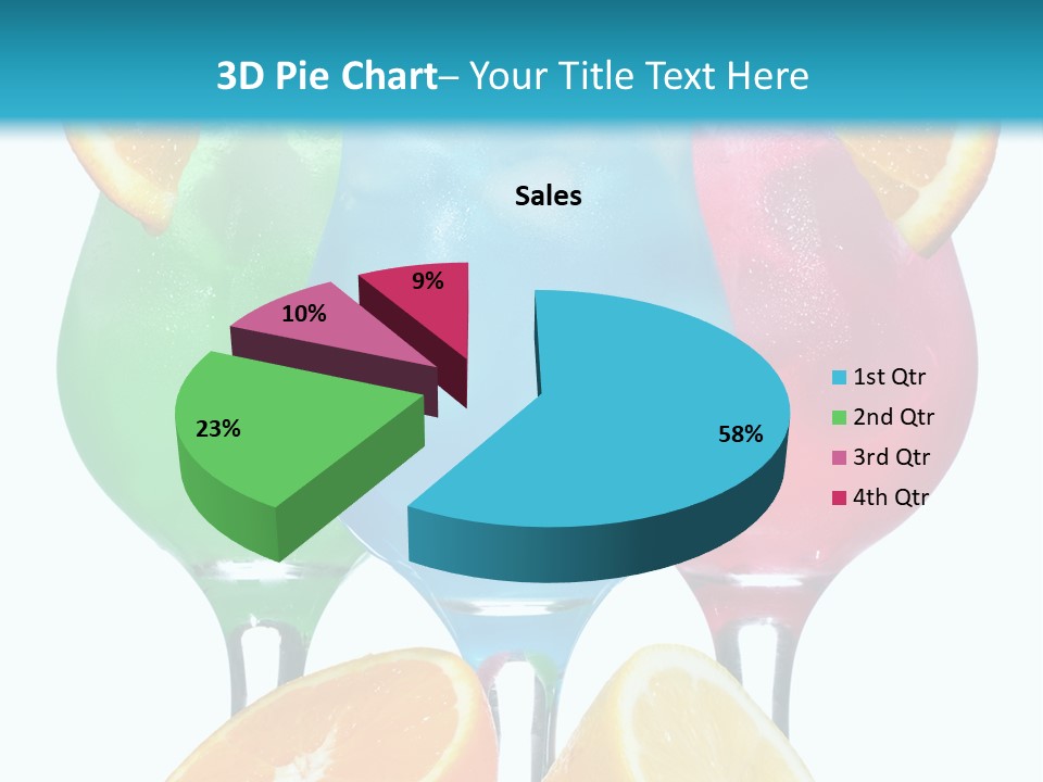 Meal Citrus Slice PowerPoint Template