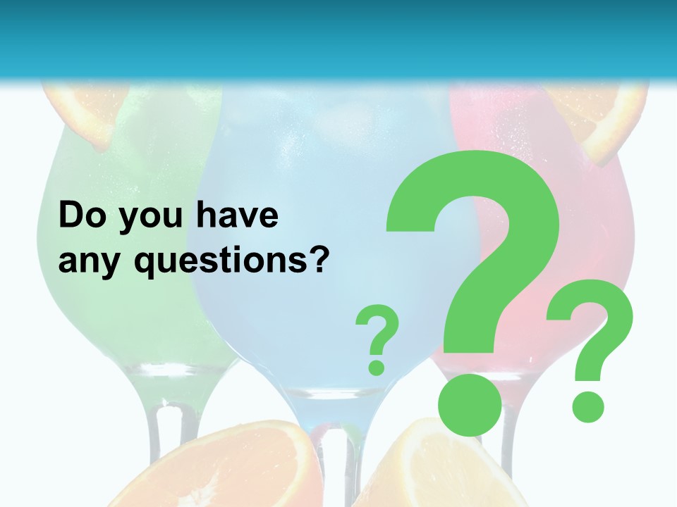 Meal Citrus Slice PowerPoint Template