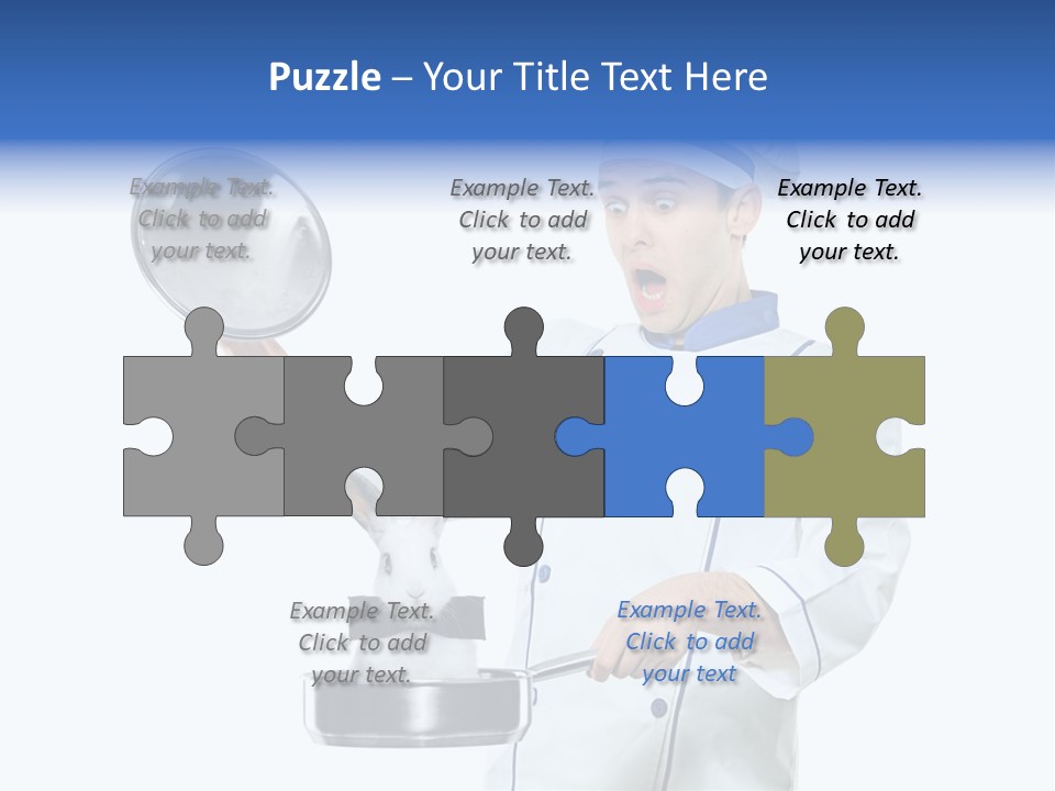 Shocked Cover Young PowerPoint Template