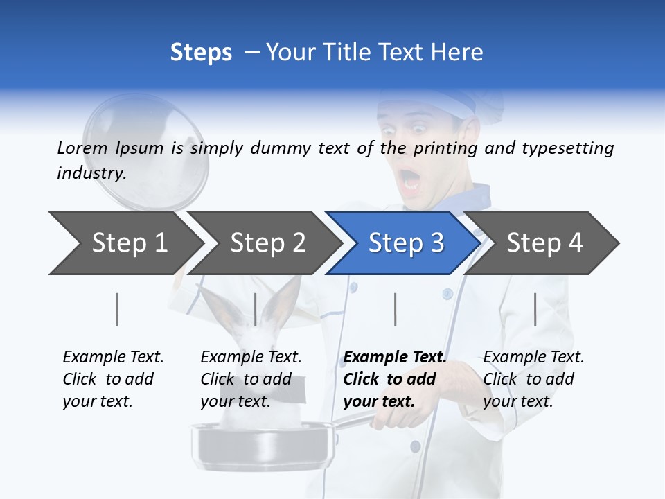 Shocked Cover Young PowerPoint Template