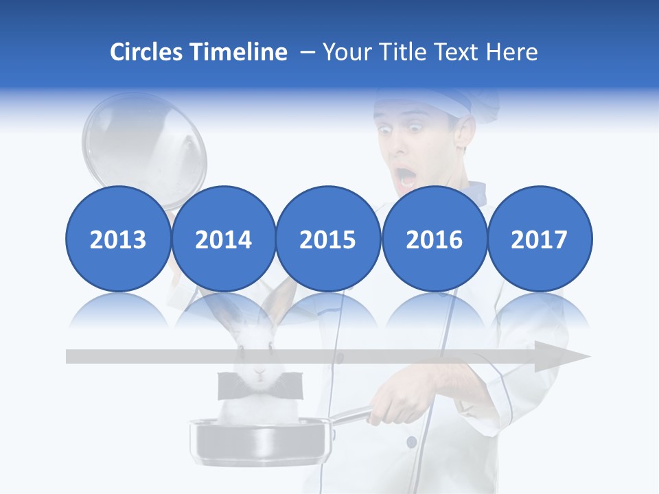 Shocked Cover Young PowerPoint Template