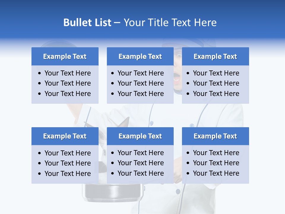 Shocked Cover Young PowerPoint Template