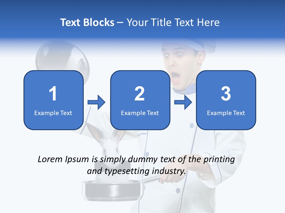 Shocked Cover Young PowerPoint Template