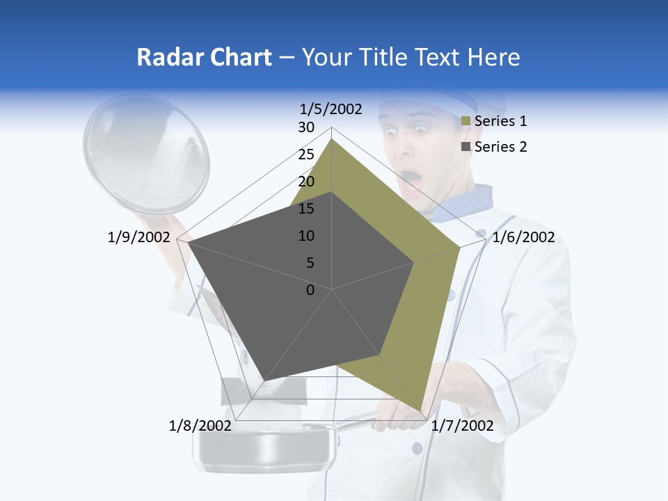 Shocked Cover Young PowerPoint Template