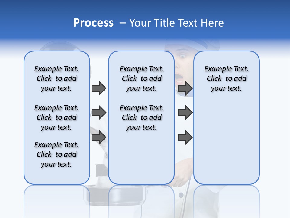 Shocked Cover Young PowerPoint Template