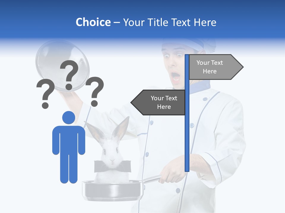 Shocked Cover Young PowerPoint Template