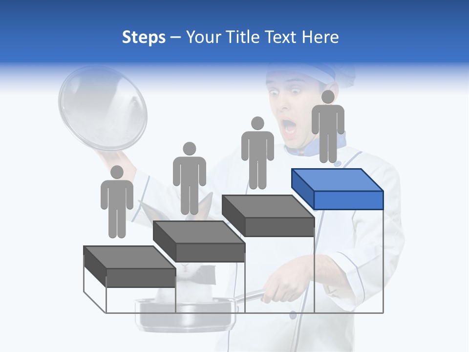 Shocked Cover Young PowerPoint Template