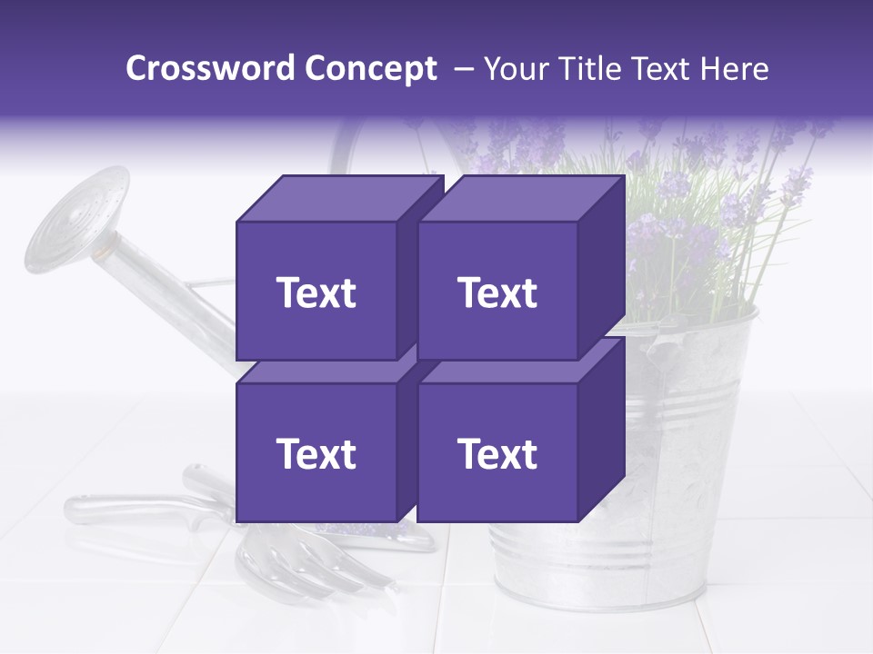 Can Herb Gardening PowerPoint Template