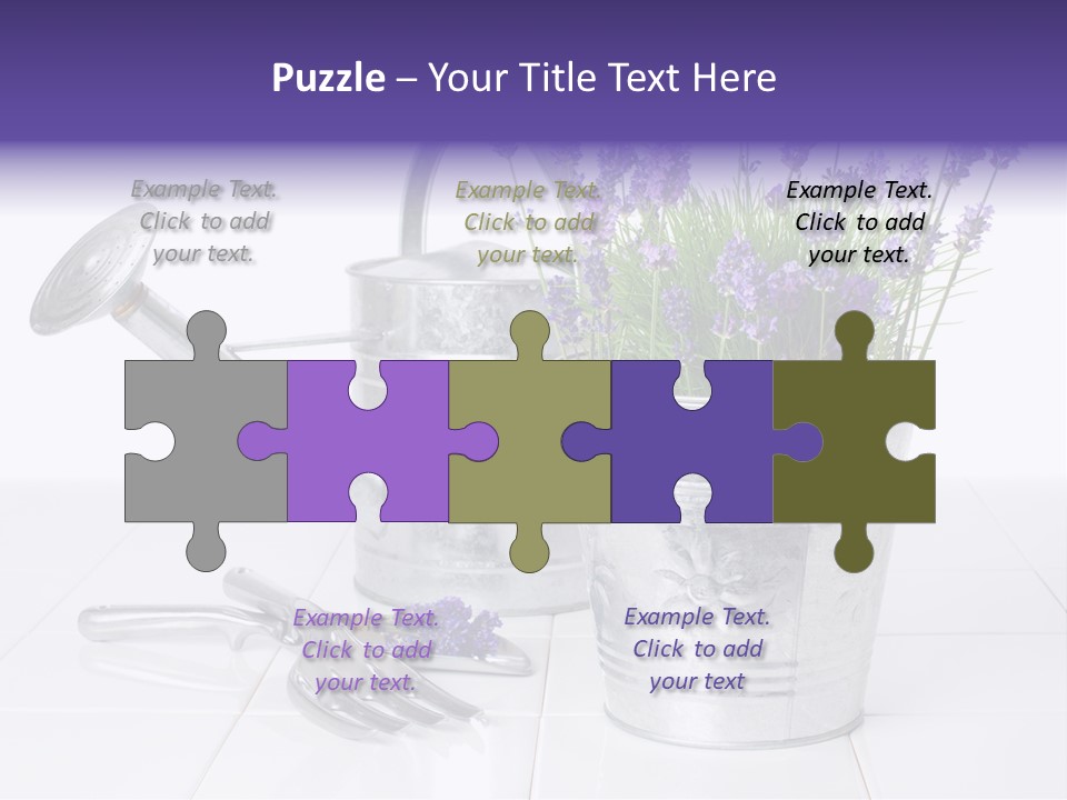 Can Herb Gardening PowerPoint Template