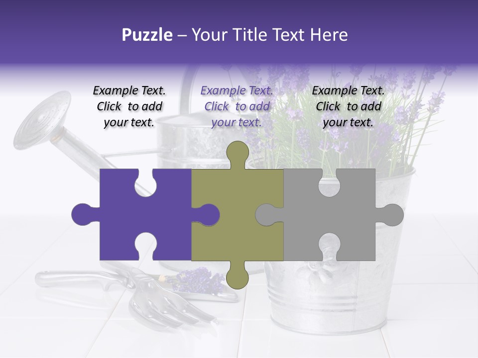 Can Herb Gardening PowerPoint Template