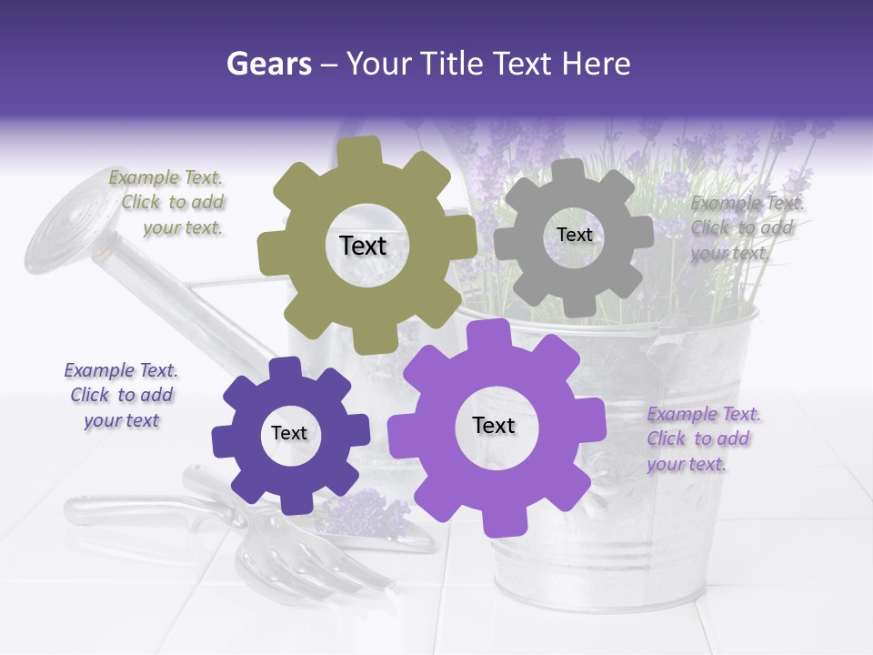 Can Herb Gardening PowerPoint Template