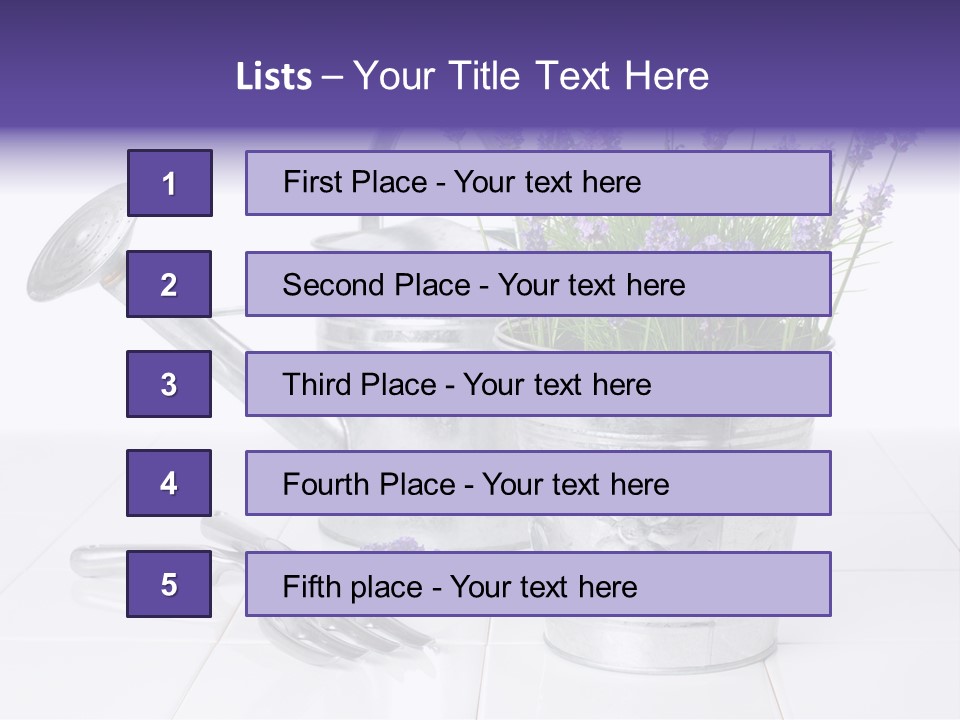 Can Herb Gardening PowerPoint Template