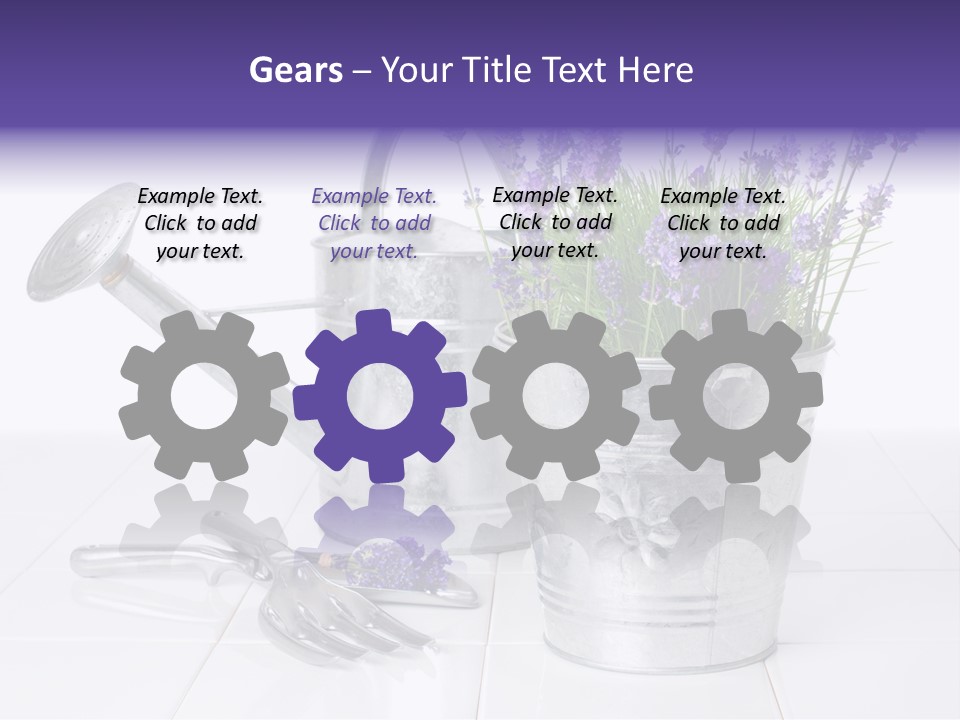 Can Herb Gardening PowerPoint Template