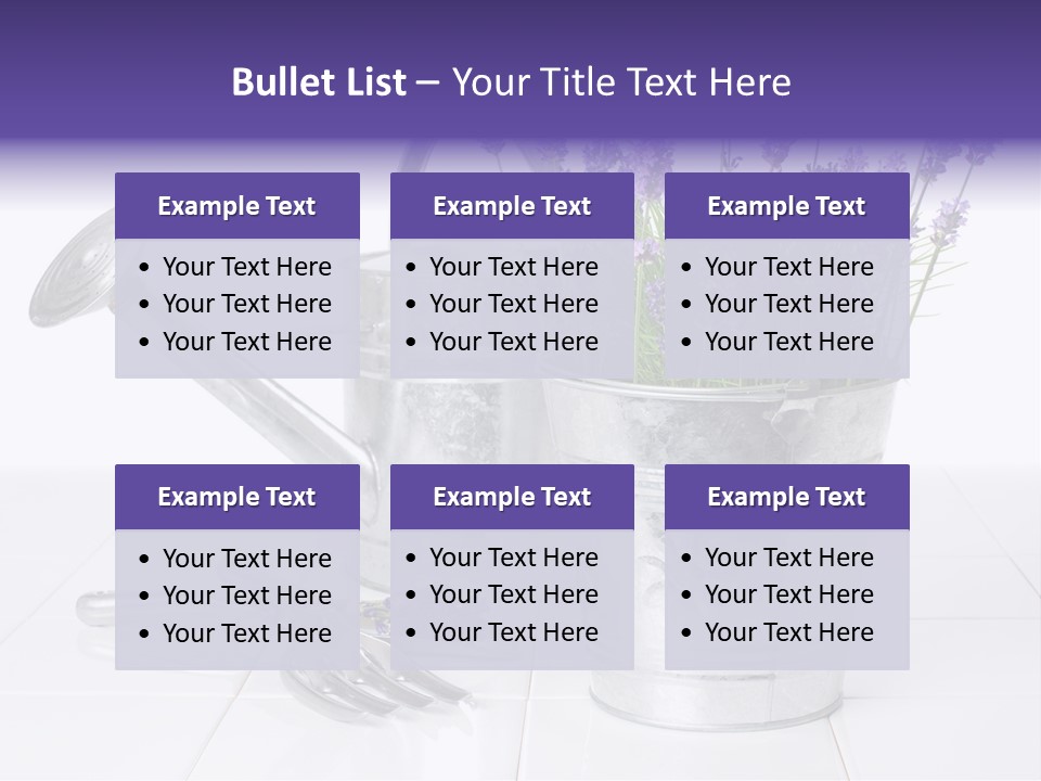 Can Herb Gardening PowerPoint Template