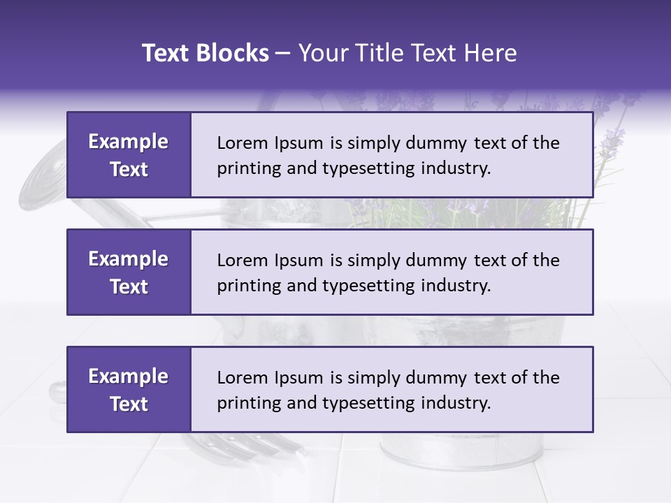 Can Herb Gardening PowerPoint Template