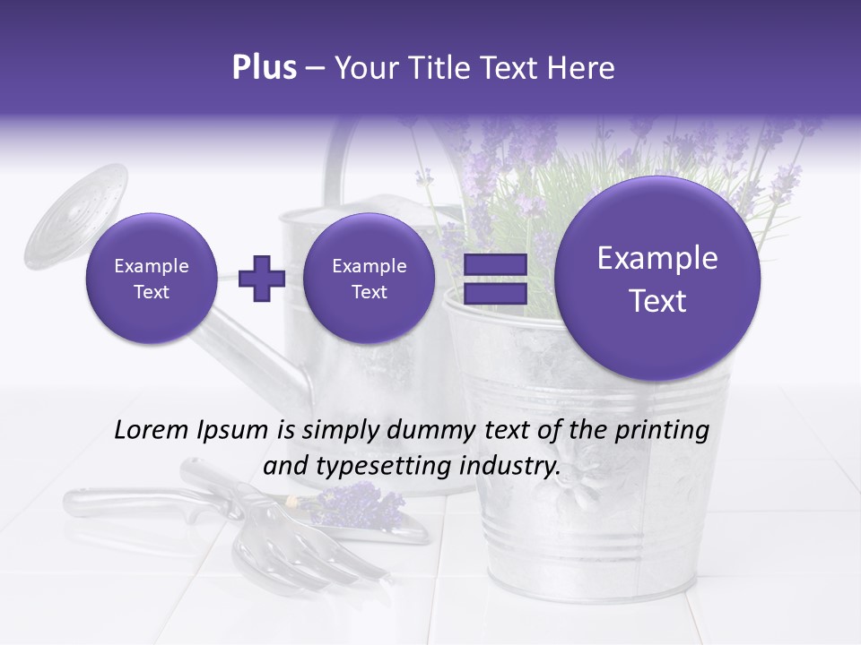 Can Herb Gardening PowerPoint Template