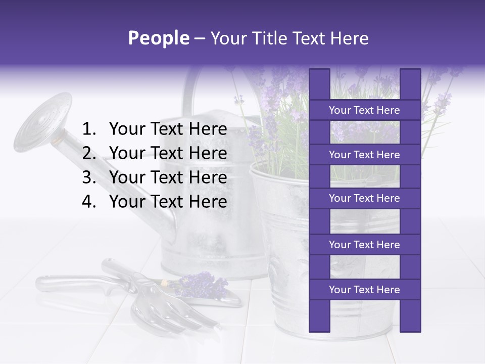 Can Herb Gardening PowerPoint Template