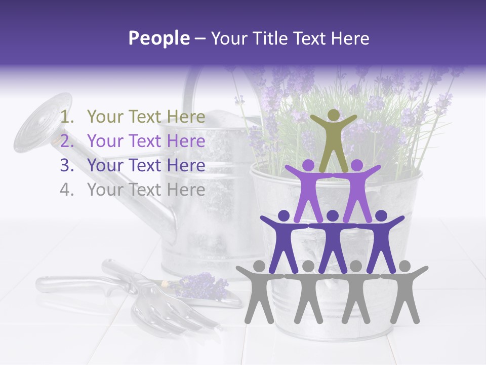 Can Herb Gardening PowerPoint Template