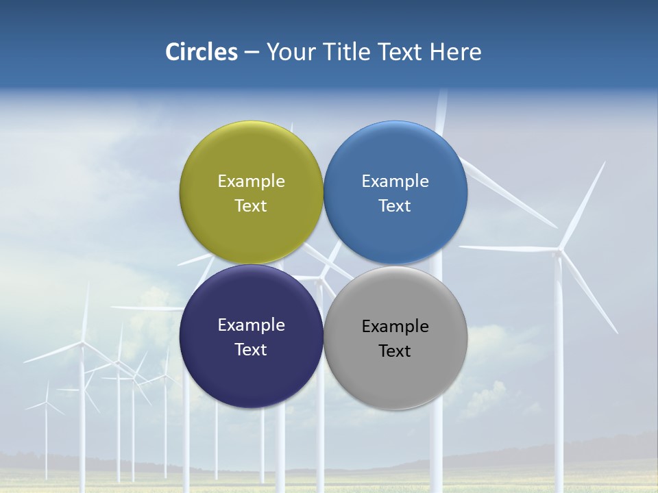 Field Generator Sustainability PowerPoint Template