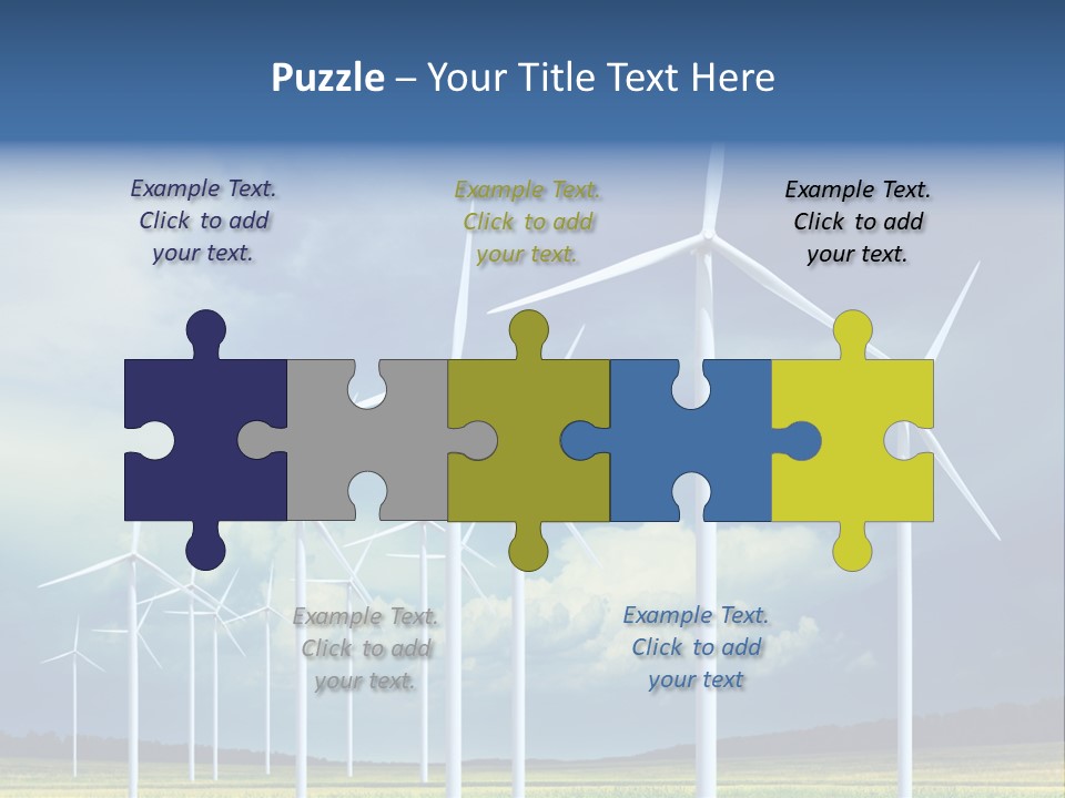 Field Generator Sustainability PowerPoint Template