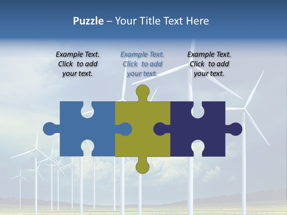 Field Generator Sustainability PowerPoint Template