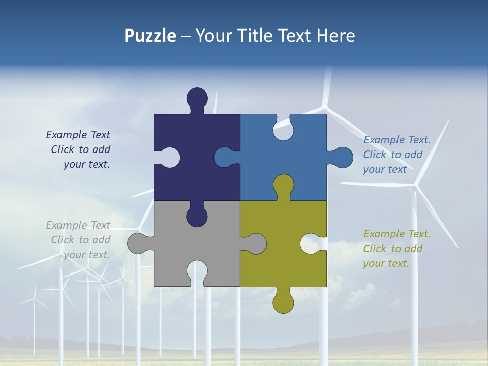 Field Generator Sustainability PowerPoint Template